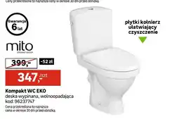 Leroy Merlin Kompakt WC EKO mito deska wypinana, wolnoopadająca oferta