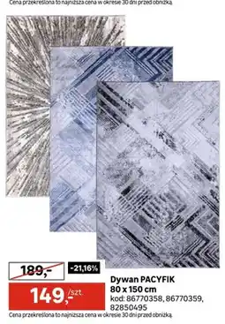 Leroy Merlin Dywan PACYFIK 80x150cm oferta