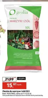Leroy Merlin Ziemia do warzyw i ziół GEOLIA oferta