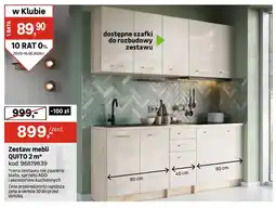 Leroy Merlin Zestaw mebli QUITO 2m oferta