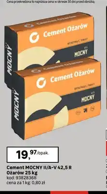 Leroy Merlin Cement MOCNY II/A-V 42,5 R Ożarów oferta