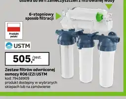 Leroy Merlin Zestaw filtrów odwróconej osmozy RO6 IZZI USTM oferta