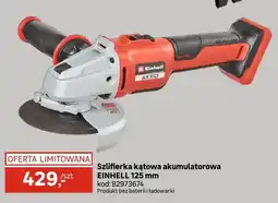Leroy Merlin Szlifierka kątowa akumulatorowa EINHELL 125mm oferta
