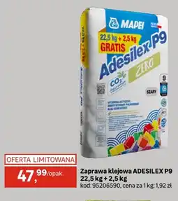 Leroy Merlin Zaprawa klejowa MAPEI ADESILEX P9 22,5kg + 2,5kg oferta