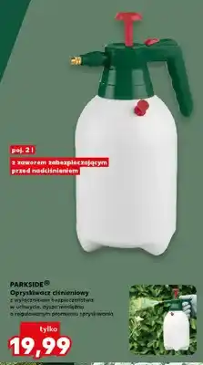 Kaufland Opryskiwacz ciśnieniowy PARKSIDE 2l z zaworem zabezpieczającym przed nadciśnieniem oferta