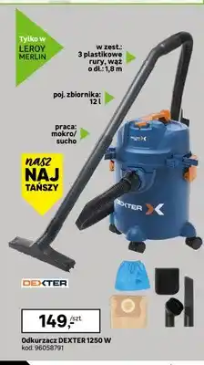 Leroy Merlin Odkurzacz Dexter 1250W oferta