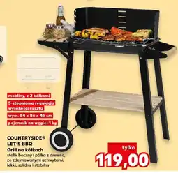 Kaufland Grill na kółkach COUNTRYSIDE LET'S BBQ 84x86x45cm oferta