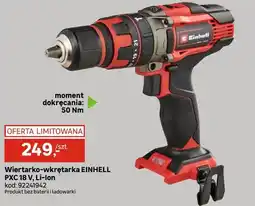 Leroy Merlin Wiertarko-wkrętarka EINHELL PXC 18V Li-Ion oferta