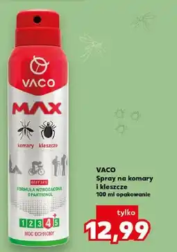 Kaufland Spray na komary i kleszcze VACO MAX oferta