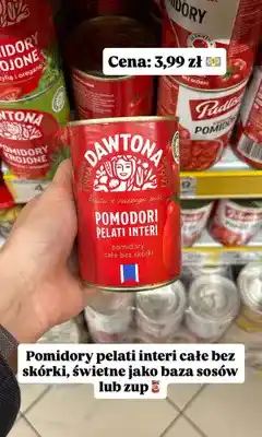 Dino Pomidory całe bez skórki Dawtona Pomodori Pelati Interi oferta