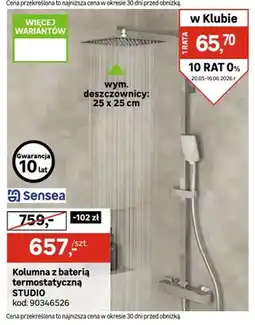 Leroy Merlin Kolumna z baterią termostatyczną STUDIO oferta