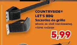 Kaufland Szczotka do grilla włosie ze stali nierdzewnej COUNTRYSIDE LET'S BBQ oferta
