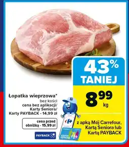 Carrefour Łopatka bez kości Carrefour oferta