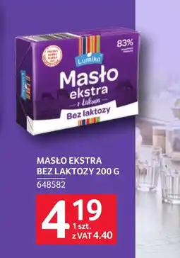 Selgros Masło bez laktozy Lumiko oferta