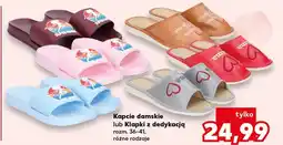 Kaufland Klapki damskie oferta