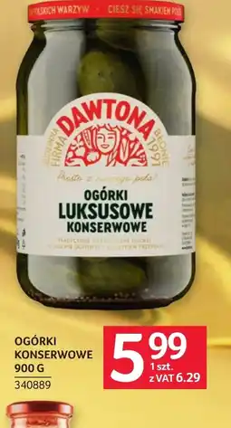Selgros Ogórki konserwowe Dawtona oferta