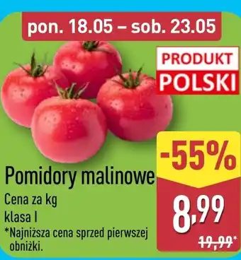 ALDI Pomidory Polski oferta