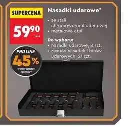 Biedronka Zestaw bitów i nasadek Line oferta