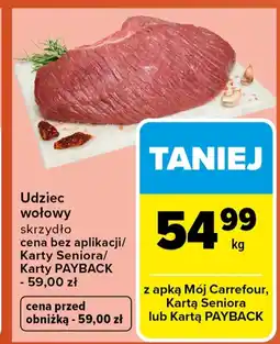 Carrefour Market Udziec wołowy Carrefour oferta