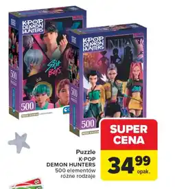 Carrefour Puzzle K-POP oferta