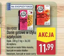 ALDI Danie gotowe So Food oferta