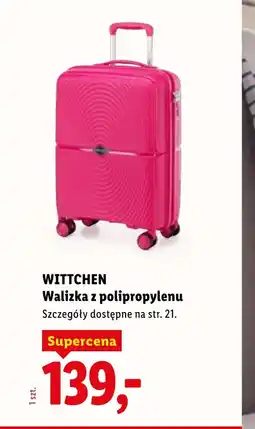 Lidl Walizka Wittchen oferta