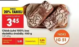 Biedronka Chleb żytni oferta