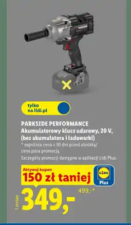 Lidl Akumulatorowy klucz udarowy Parkside oferta