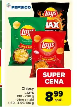 Carrefour Market Chipsy Lay's oferta