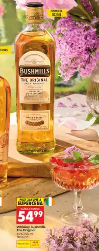 Biedronka Whiskey Bushmills oferta