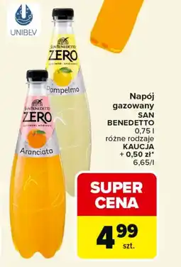 Carrefour Market Napój gazowany San Benedetto oferta