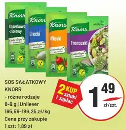 Sedal Sos sałatkowy knorr unilever oferta