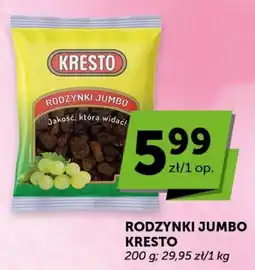 Groszek Rodzynki jumbo kresto oferta