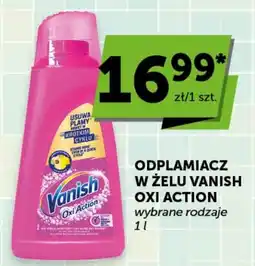 Groszek Odplamiacz w żelu vanish oxi action oferta