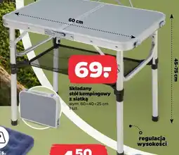 Netto Składany stół kempingowy z siatką oferta