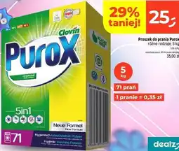 Dealz Proszek do prania Purox oferta