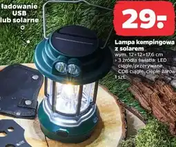 Netto Lampa kempingowa z solarem oferta
