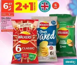 Dealz Chipsy Walkers różne rodzaje oferta