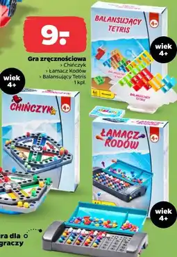 Netto Gra zręcznościowa Chińczyk Łamacz Kodów Balansujący Tetris oferta