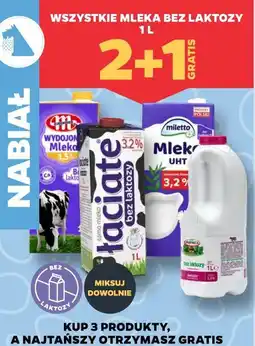 Netto Wszystkie mleka bez laktozy oferta