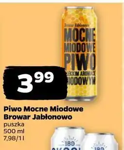 Netto Piwo Mocne Miodowe Browar Jabłonowo puszka oferta