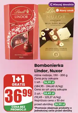 Dino Bombonierka Lindor, Nuxor oferta