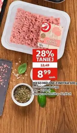 Auchan MIĘSO MIELONE Z INDYKA oferta