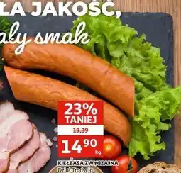 Auchan KIEŁBASA ZWYCZAJNA oferta