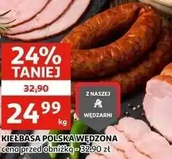Auchan Kiełbasa polska wędzona oferta