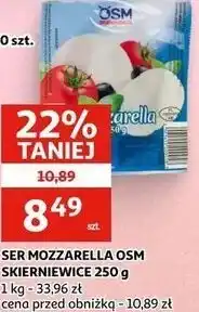 Auchan SER MOZZARELLA OSM SKIERNIEWICE oferta