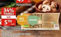 Auchan Bułki hamburgerowe z sezamem Balviten oferta