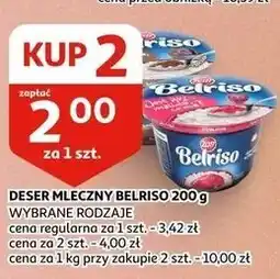 Auchan DESER MLECZNY BELRISO 200 g WYBRANE RODZAJE oferta
