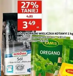 Auchan SÓL Z KOPALNI WIELICZKA KOTANYI oferta