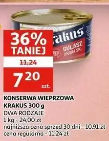 Auchan KONSERWA WIEPRZOWA KRAKUS oferta